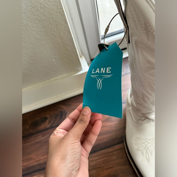 white Lane cowboy boots 6.5 NWT - Picture 3 of 3